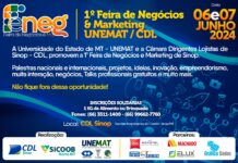 1ª Feira de Negócios e Marketing UNEMAT/CDL: Oportunidade Imperdível para Empreendedores