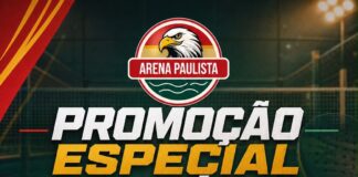 Arena Paulista lança promoção especial de horários para praticantes de beach tennis em Tabaporã