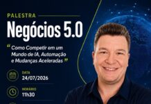 Marcelo Alexandre Ferreira ministra palestra sobre Negócios 5.0 durante o GAFFFF Sorriso