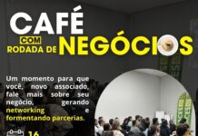Café com Rodada de Negócios da ACES abre espaço para networking e novas parcerias entre empresários de Sinop