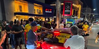 Apoiadores de Beto Dois a Um promovem adesivaço à meia-noite em vários municípios de Mato Grosso